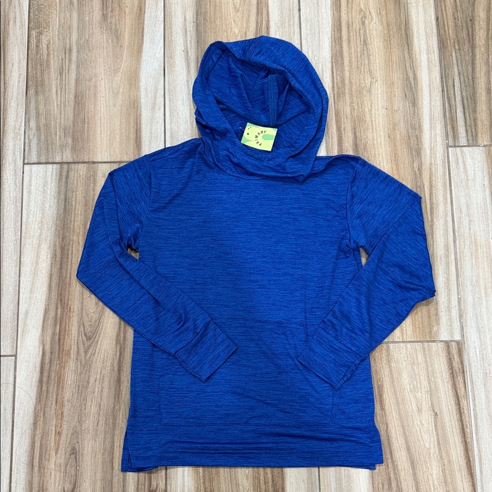 Primary Vibrant Blue Kids Hoodie